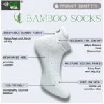 4_Pair Set Unisex Casual Bamboo Cotton Printed Ankle Length Socks (Multicolor) - Image 5
