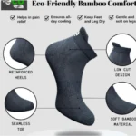 4_Pair Set Unisex Casual Bamboo Cotton Printed Ankle Length Socks (Multicolor) - Image 3