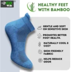 4_Pair Set Unisex Casual Bamboo Cotton Printed Ankle Length Socks (Multicolor) - Image 3