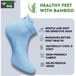 4_Pair Set Unisex Casual Bamboo Cotton Printed Ankle Length Socks (Multicolor) - Image 4