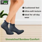 4_Pair Set Unisex Casual Bamboo Cotton Printed Ankle Length Socks (Multicolor) - Image 2