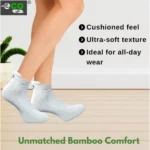 4_Pair Set Unisex Casual Bamboo Cotton Printed Ankle Length Socks (Multicolor) - Image 2