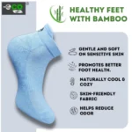 4_Pair Set Unisex Casual Bamboo Cotton Printed Ankle Length Socks (Multicolor) - Image 4