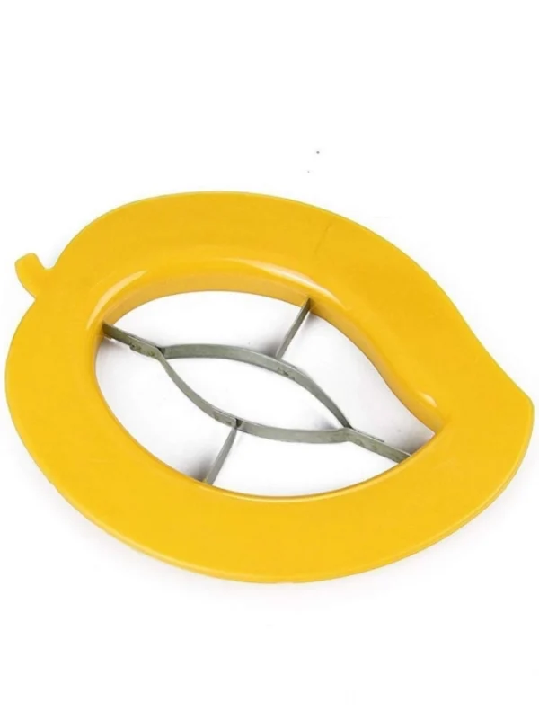 Pack of 5_Mango Cutter And Slicer Tool – with Stainless Steel Blades (Color: Assorted )