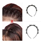 Pack Of 3_Hair Clips for Girls And Ladies – Stylish Accessories (Color: Black) - Image 3