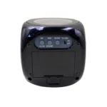 Time Display with Voice Projection And Wake-Up Alarm Clock (Color: Black) - Image 3