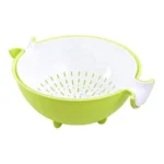 Pack Of 3_Multifunctional Vegetable And Fruit Draining Basket – (Color: Assorted)