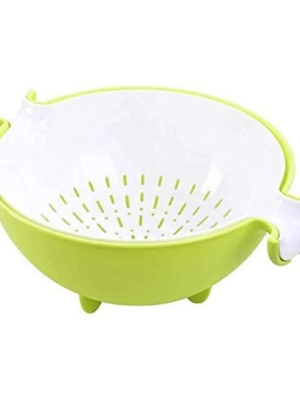 Pack Of 3_Multifunctional Vegetable And Fruit Draining Basket – (Color: Assorted)