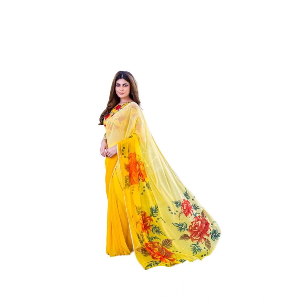 PID-63898-Women-s-Georgette-Printed-Saree-With-Unstitched-Blouse-5-5-Mtr-Yellow-1-1000x1000-1.webp Women's Georgette Printed Saree With Unstitched Blouse 5.5Mtr (Yellow) - Image 1