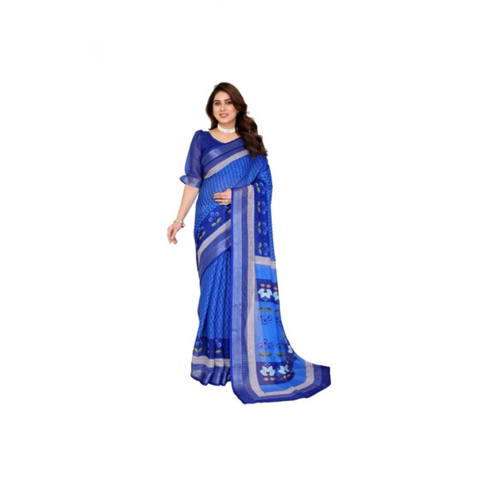 PID-63909-Women-s-Linen-Cotton-Printed-Saree-With-Unstitched-Blouse-5-5-Mtr-Blue-1-1000x1000-1.webp Women's Linen Cotton Printed Saree With Unstitched Blouse 5.5Mtr (Blue) - Image 1