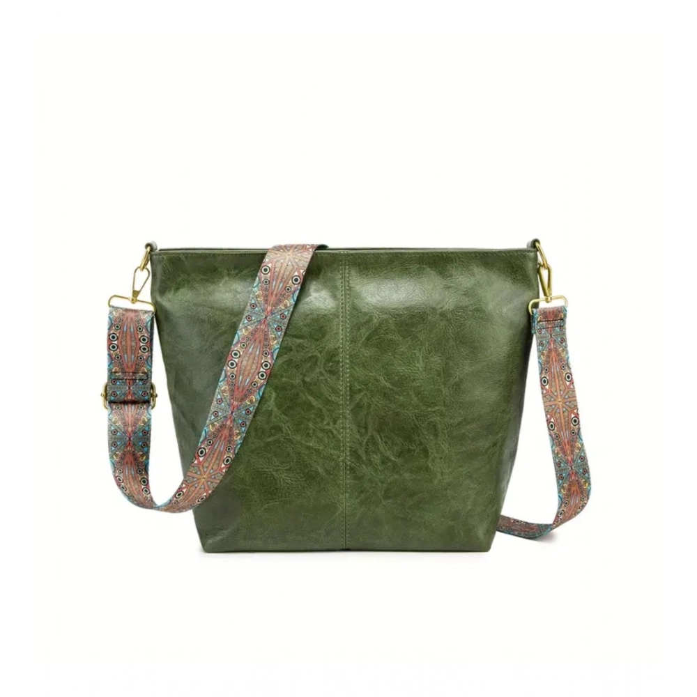 PID-63978-Women-s-PU-Leather-Zipper-Handbag-Brown-1-1000x1000-1.webp Women's PU Leather Zipper Handbag (Green) - Image 1