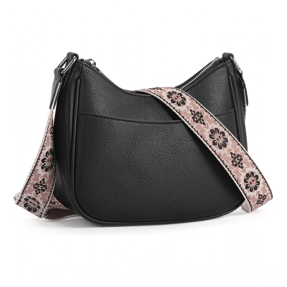 PID-63982-Women-s-PU-Leather-Zipper-Sling-Bag-Brown-1-1000x1000-1.webp Women's PU Leather Zipper Sling Bag (Black) - Image 1