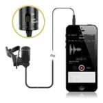 Plastic BOYA BY-M1 Lavalier Condenser Microphone with 20ft Audio Cable - Image 2
