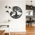 Eternal Growth Tree of Life Wooden Wall Decor – Black - Image 2