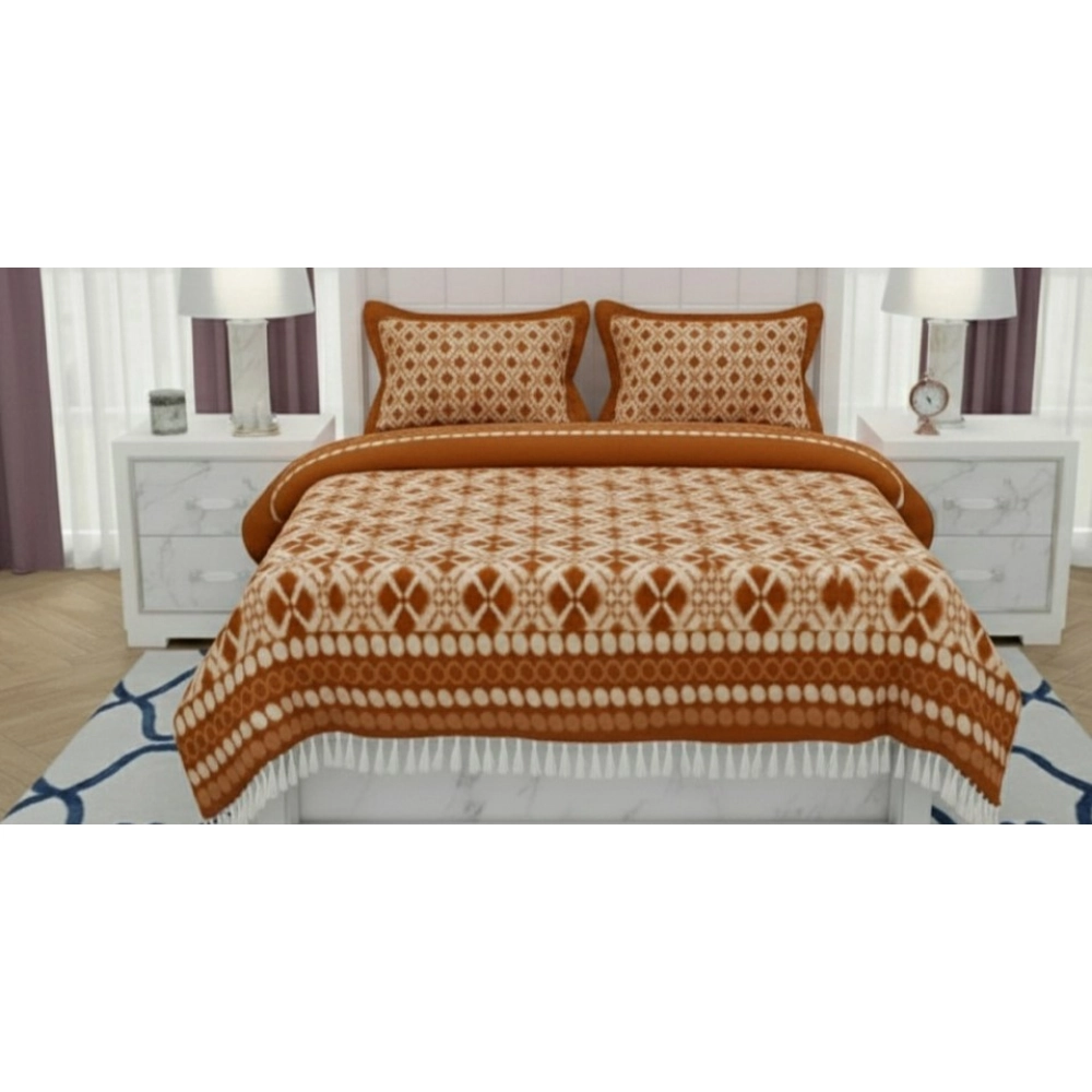 PID-64619-Fleece-Geometric-Double-Polar-Warm-Bedsheet-with-2-Pillow-Cover-Orange-1-1000x1000-1.webp Fleece Geometric Double Polar Warm Bedsheet with 2 Pillow Cover (Orange) - Image 1