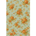 Microfiber Floral Printed Single Bedsheet with 1 Pillow Cover (Beige) - Image 3