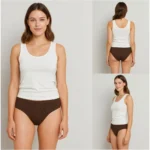Pack of_3 Women's Cotton Solid Hipster Panty (Multicolor) - Image 4