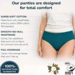 Pack of_12 Women's Cotton Solid Hipster Panty (Multicolor) - Image 3