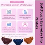 Pack of_3 Women's Cotton Printed Hipster Panty (Multicolor) - Image 5