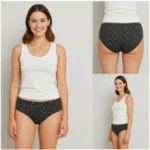 Pack of_3 Women's Cotton Printed Hipster Panty (Multicolor) - Image 4