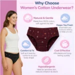 Pack of_3 Women's Cotton Printed Hipster Panty (Multicolor) - Image 3