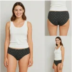 Pack of_3 Women's Cotton Printed Hipster Panty (Multicolor) - Image 4