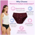 Pack of_12 Women's Cotton Printed Hipster Panty (Multicolor) - Image 4
