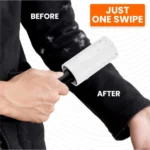 Pet Hair Remover 1 Handle And Refill Totally 60 Sheets (White) - Image 3