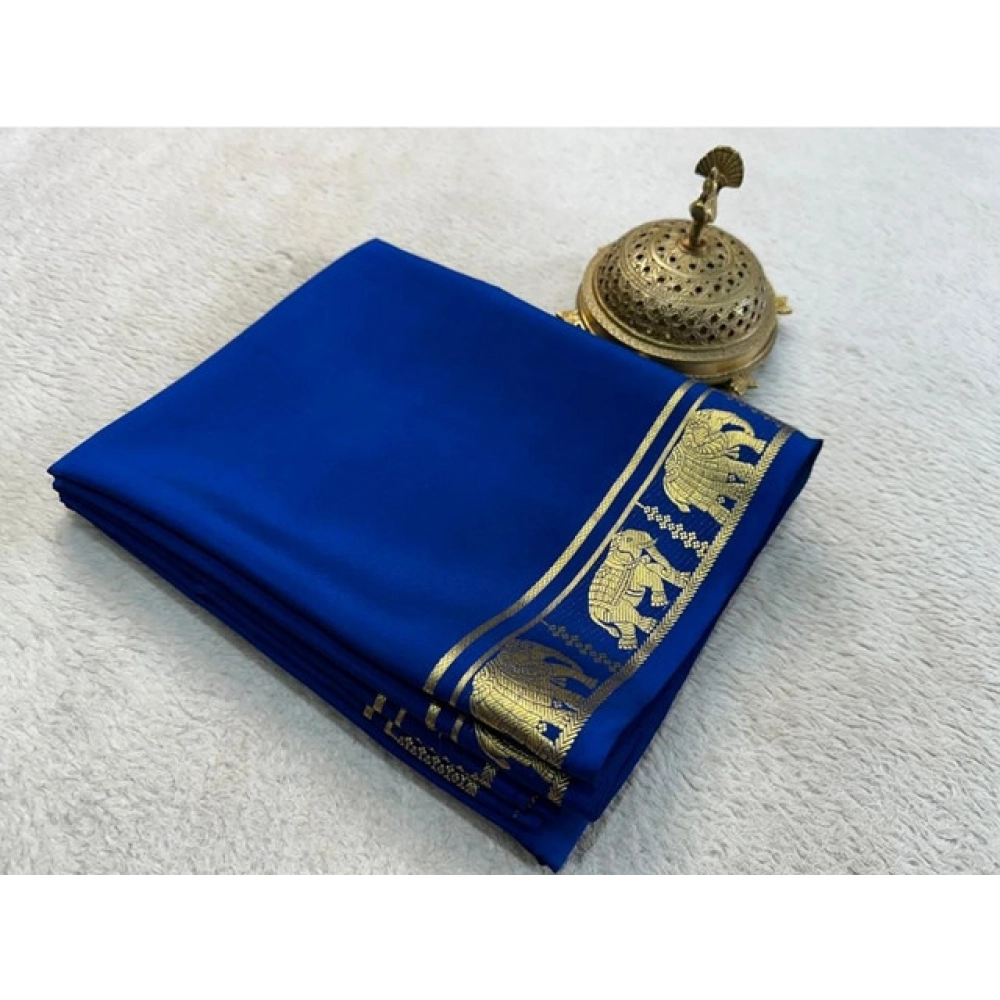 PID-64861-Women-s-Crape-Chit-Pallu-Solid-Saree-With-Unstitched-Blouse-5-5-Mtr-Navy-Blue-1-1000x1000-1.webp Women's Crepe Chit Pallu Solid Saree With Unstitched Blouse 5.5Mtr (Navy Blue) - Image 1