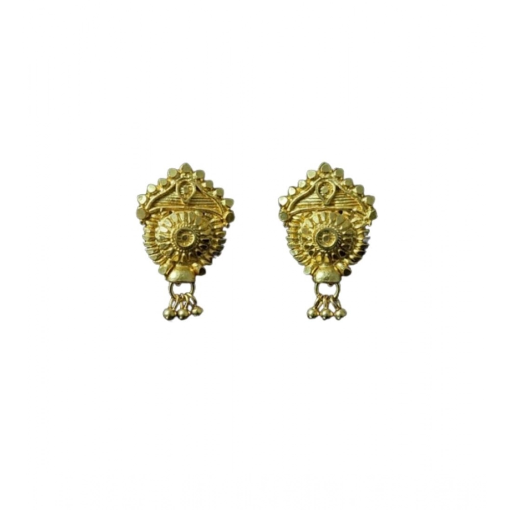 PID-64881-Pack-of-2-Brass-Gold-Plated-Earrings-Gold-1-1000x1000-1.webp Women's Pack of_2 Brass Gold-Plated Earrings (Gold) - Image 1