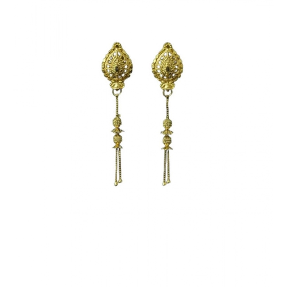PID-64886-Pack-of-2-Brass-Gold-Plated-Earrings-Gold-1-1000x1000-1.webp Women's Pack of_2 Brass Gold-Plated Earrings (Gold) - Image 1