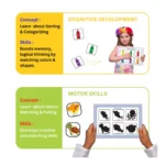 Mini Busy Book – Early Learning Activity Book for Kids (2–4 Years, Multicolor) - Image 6