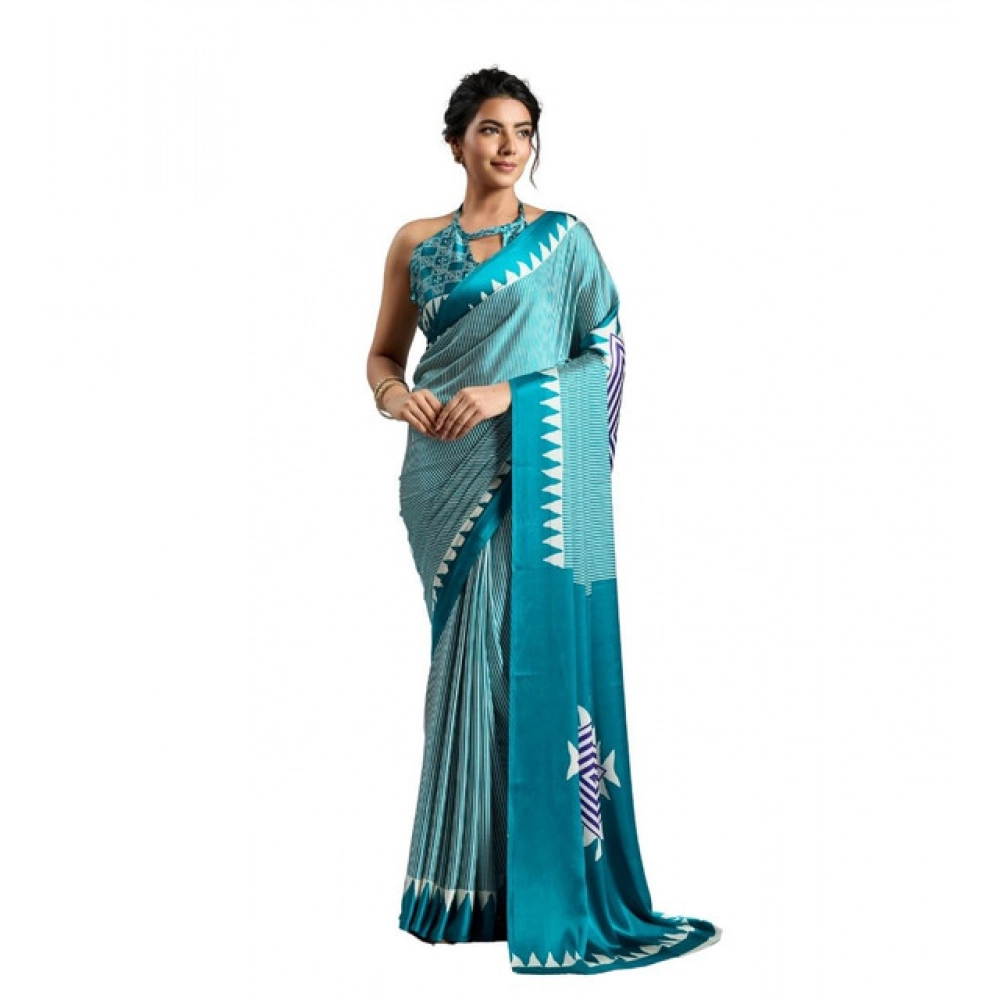 PID-65031-Women-s-Satin-Crepe-Printed-Saree-With-Unstitched-Blouse-5-5-Mtr-Rama-Blue-1-1000x1000-1.webp Women's Satin Crepe Printed Saree With Unstitched Blouse 5.5Mtr (Rama Blue) - Image 1