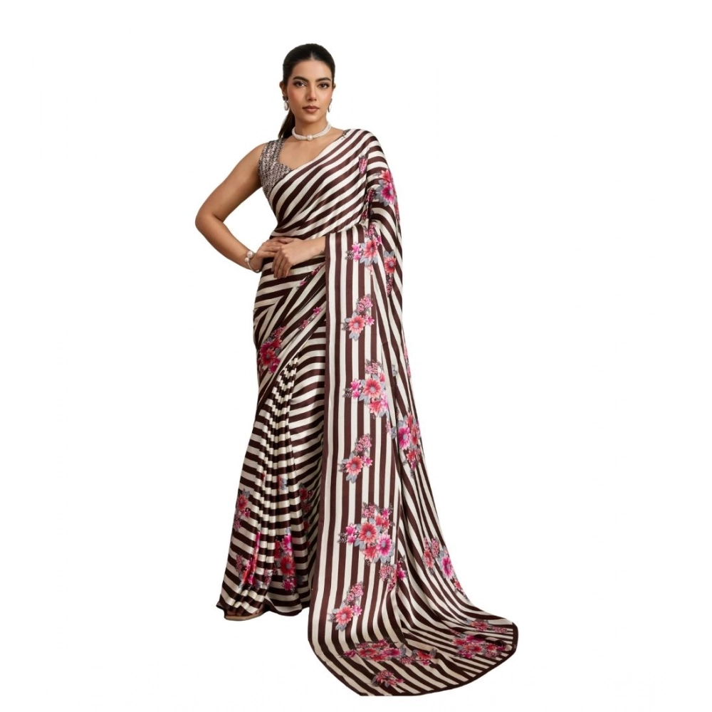 PID-65102-Women-s-Satin-Crepe-Printed-Saree-With-Unstitched-Blouse-5-5-Mtr-Brown-1-1000x1000-1.webp Women's Satin Crepe Printed Saree With Unstitched Blouse 5.5Mtr (Brown) - Image 1