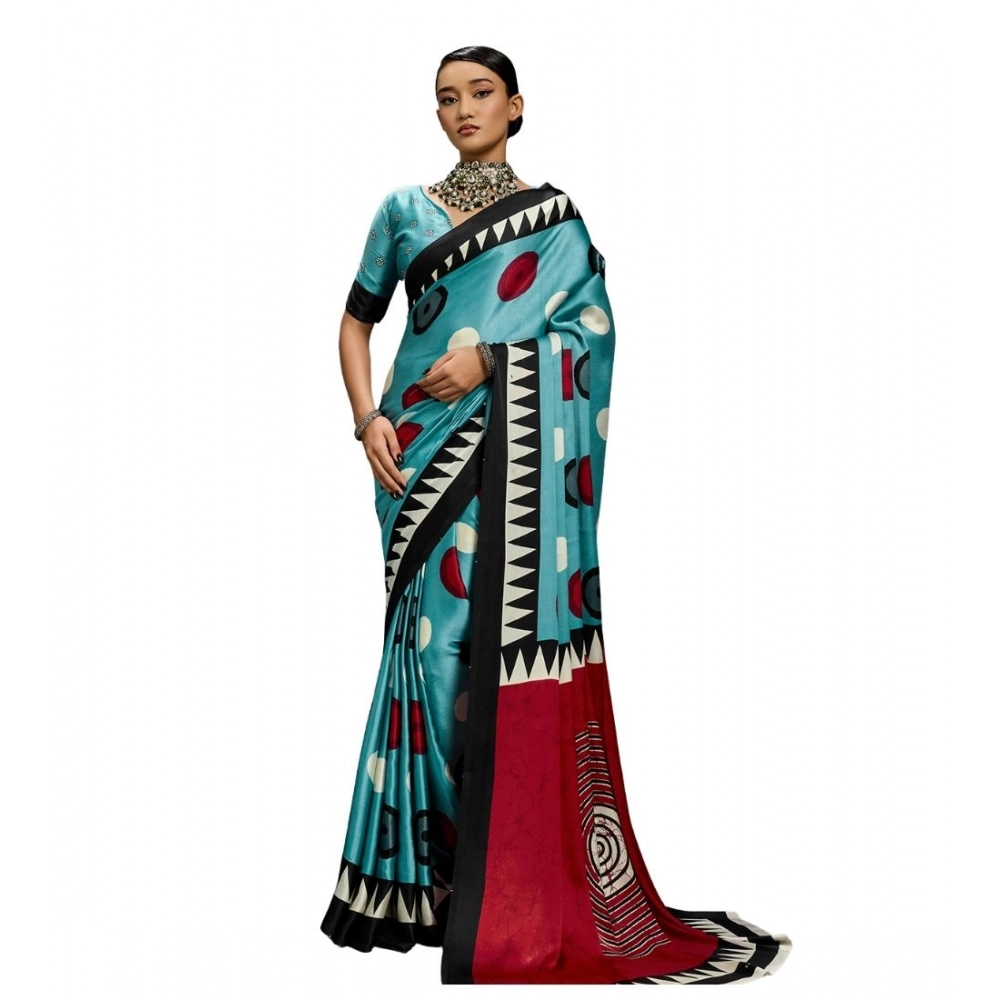 PID-65105-Women-s-Satin-Crepe-Printed-Saree-With-Unstitched-Blouse-5-5-Mtr-Sky-Blue-1-1000x1000-1.webp Women's Satin Crepe Printed Saree With Unstitched Blouse 5.5Mtr (Sky Blue) - Image 1