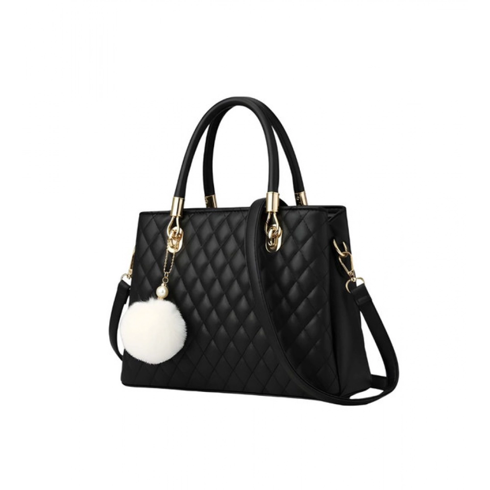 PID-65123-Generic-Women-s-PU-Leather-Solid-Shoulder-Zipper-Handbag-Black-1-1000x1000-1.webp Women's PU Leather Solid Shoulder Zipper Handbag (Black) - Image 1
