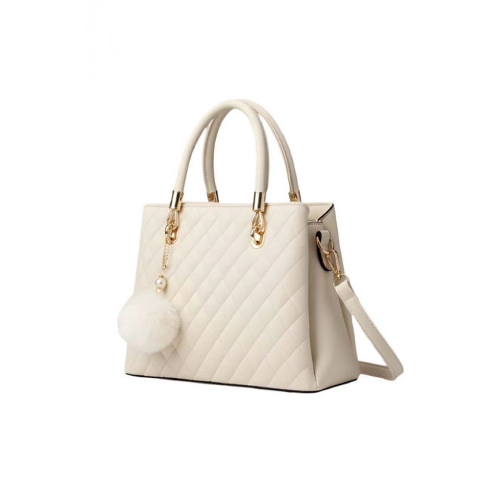PID-65124-Generic-Women-s-PU-Leather-Solid-Shoulder-Zipper-Handbag-Cream-1-1000x1000-1.webp Women's PU Leather Solid Shoulder Zipper Handbag (Cream) - Image 1