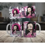 Anime Kamado Nezuko Ceramic Printed Coffee Mug (White) - Image 3