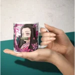 Anime Kamado Nezuko Ceramic Printed Coffee Mug (White) - Image 2