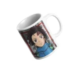 Anime Kamado Tanjiro Ceramic Printed Coffee Mug (White) - Image 3