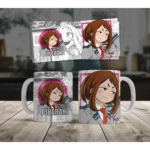 Anime Ochaco Uraraka Ceramic Printed Coffee Mug (White) - Image 4