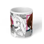 Anime Ochaco Uraraka Ceramic Printed Coffee Mug (White) - Image 3
