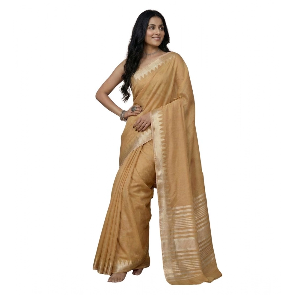 PID-65218-Women-s-Cotton-Printed-Saree-With-Unstitched-Blouse-5-5-Mtr-Golden-1-1000x1000-1.webp Women's Cotton Printed Saree With Unstitched Blouse 5.5Mtr (Golden) - Image 1