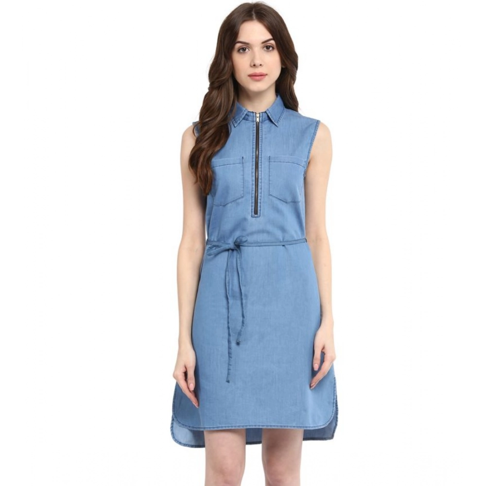 PID-65340-Women-s-Denim-Solid-Sleeveless-Dress-Blue-1-1000x1000-1.webp Women's Denim Solid Sleeveless Dress (Blue) - Image 1