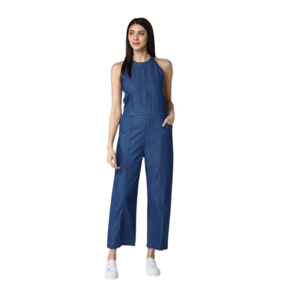 PID-65388-Women-s-Denim-Solid-Sleeveless-Jumpsuit-Blue-1-1000x1000-1.webp Women's Denim Solid Sleeveless Jumpsuit (Blue) - Image 1