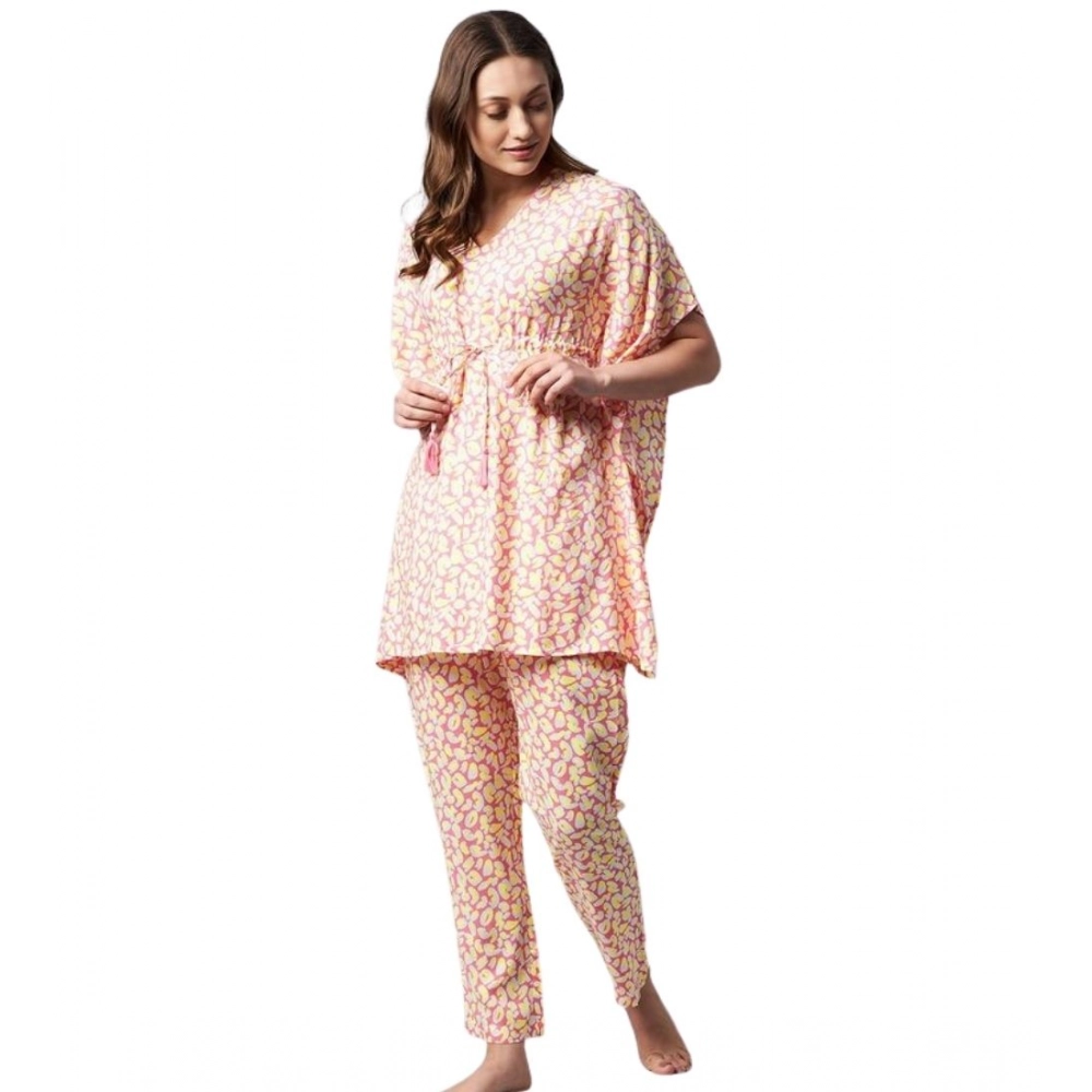 PID-65414-Women-s-Rayon-Tie-And-Dye-Kaftan-Sleeve-Night-Suit-Yellow-1-1000x1000-1.webp Women's Rayon Tie And Dye Kaftan Sleeve Night Suit (Multicolor) - Image 1