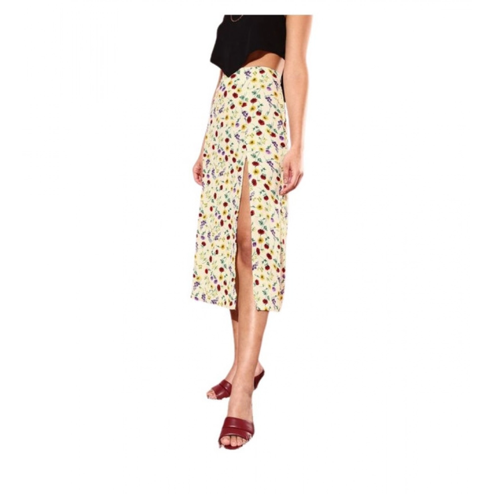PID-65455-Women-s-Polyester-Floral-Side-Zip-Skirt-Multi-1-1000x1000-1.webp Women's Polyester Floral Side Zip Skirt (Multicolor) - Image 1