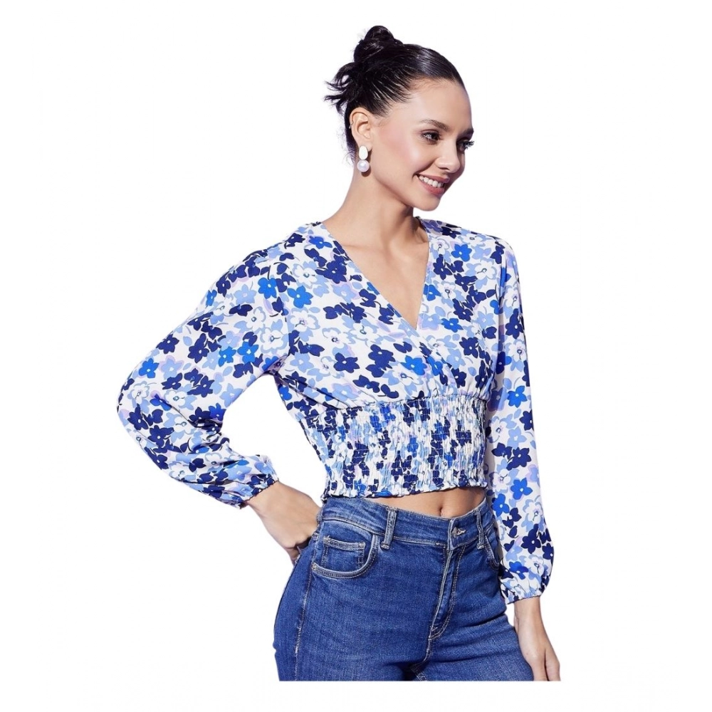 PID-65490-Women-s-Polyester-Floral-Long-Sleeves-Top-Blue-1-1000x1000-1.webp Women's Polyester Floral Long Sleeves Top (Blue) - Image 1