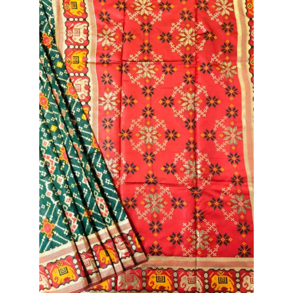 PID-65629-Generic-Women-S-Patola-Silk-Meena-And-Zari-Woven-Saree-With-Unstitched-Blouse-5-5-Mtr-Gre-1000x1000-2.webp Women's Patola Silk Meena And Zari Woven Saree With Unstitched Blouse 5.5Mtr (Green) - Image 1
