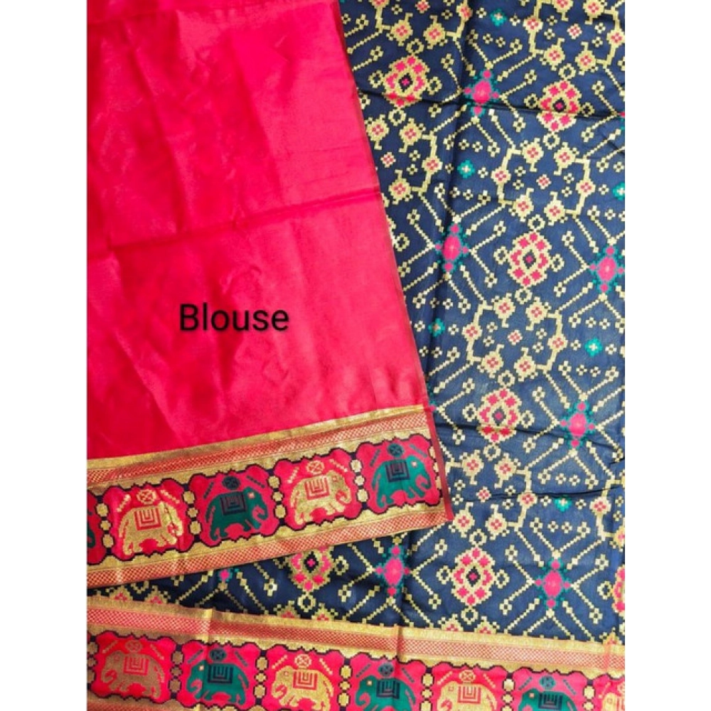 PID-65630-Generic-Women-S-Patola-Silk-Meena-And-Zari-Woven-Saree-With-Unstitched-Blouse-5-5-Mtr-Nav-1000x1000-3.webp Women's Patola Silk Meena And Zari Woven Saree With Unstitched Blouse 5.5Mtr (Navy) - Image 1